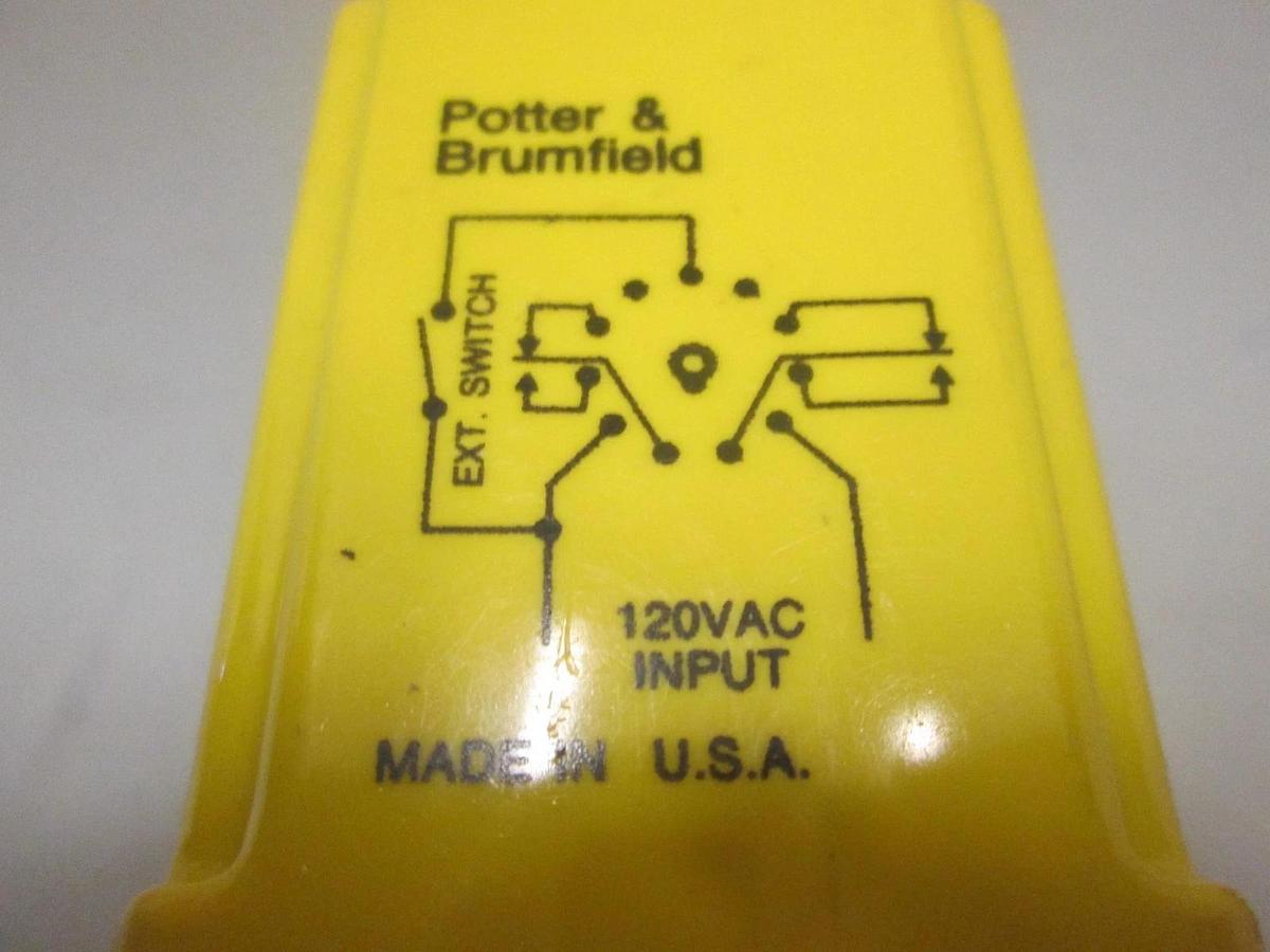 Used Potter & Brumfield, Time Delay, CGB-38-78050M, 10A, 240VAC, USed