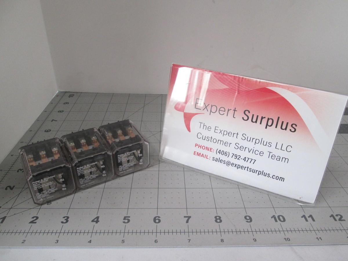 Used Potter & Brumfield, KUP-14D15-24, Power Relay, Used, Lot of 3