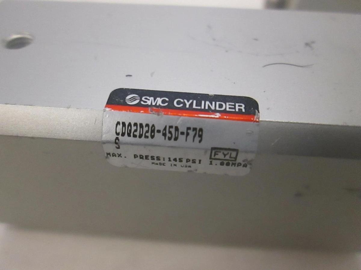 Used SMC, Cylinder, CDQ2D28-45D-F79, Used, Lot of 2