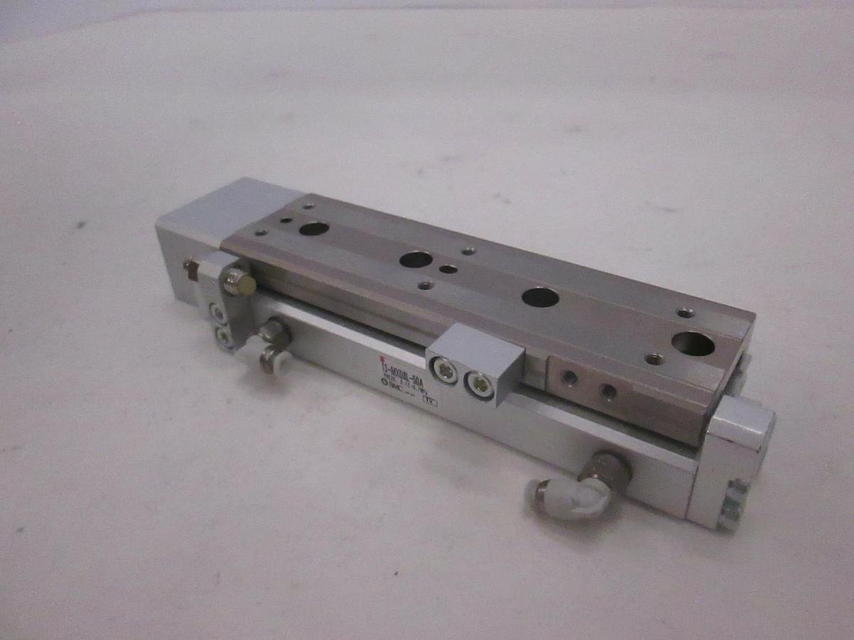 Used SMC, Cylinder Slide Table, 13-MXQ8L-50A, Used