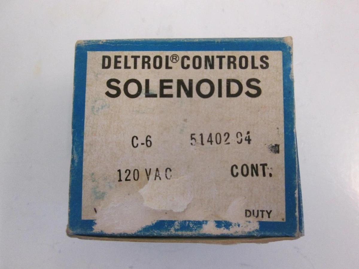 Deltrol Controls, C-6, 120VAC, 51402-94, Lot of 2