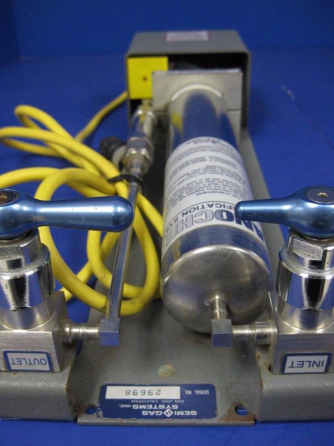 Used Semi-Gas Nitrogen Purification System Assy w/ Nanochem 1400, Used