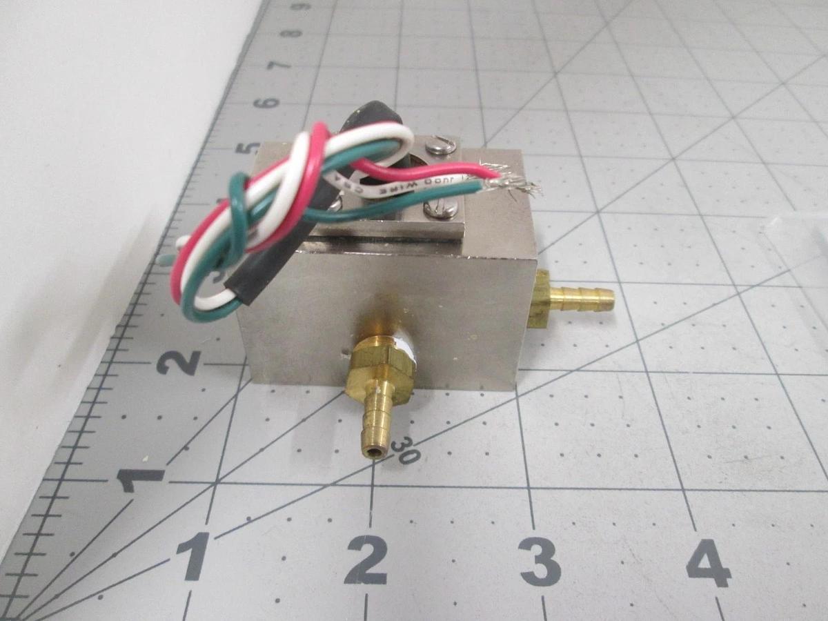 Gastech, 61-8121-01, Sensor Block Sample Chamber w/ 3 Wire Harness, New