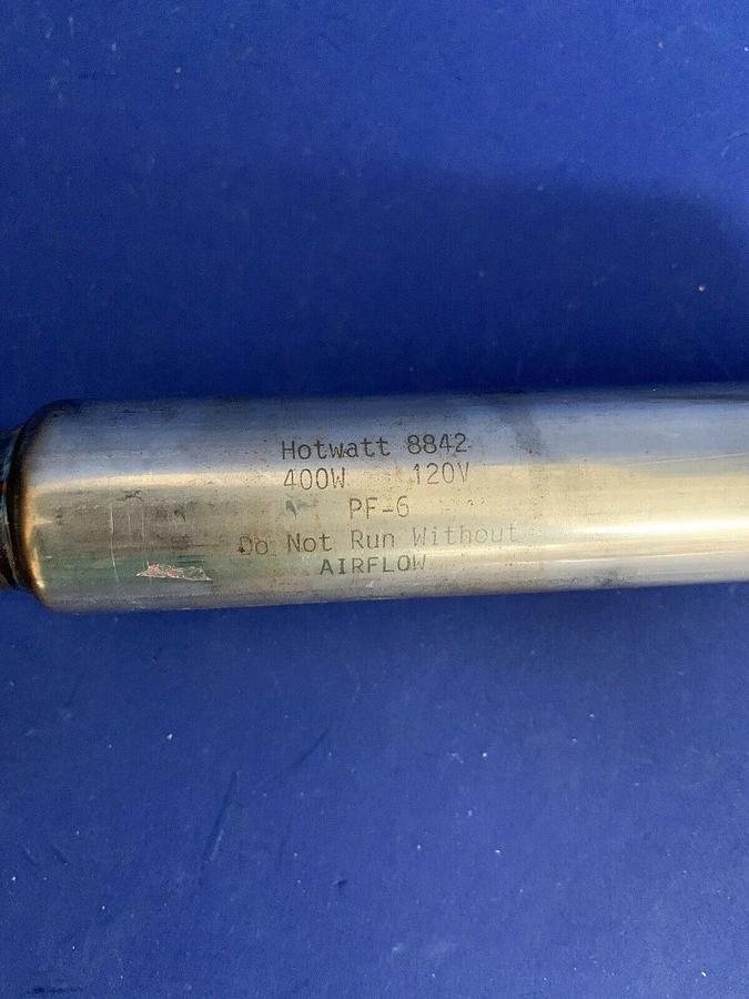 Used Hotwatt PF-6 Air Process Heater, 400W, 120V, Used