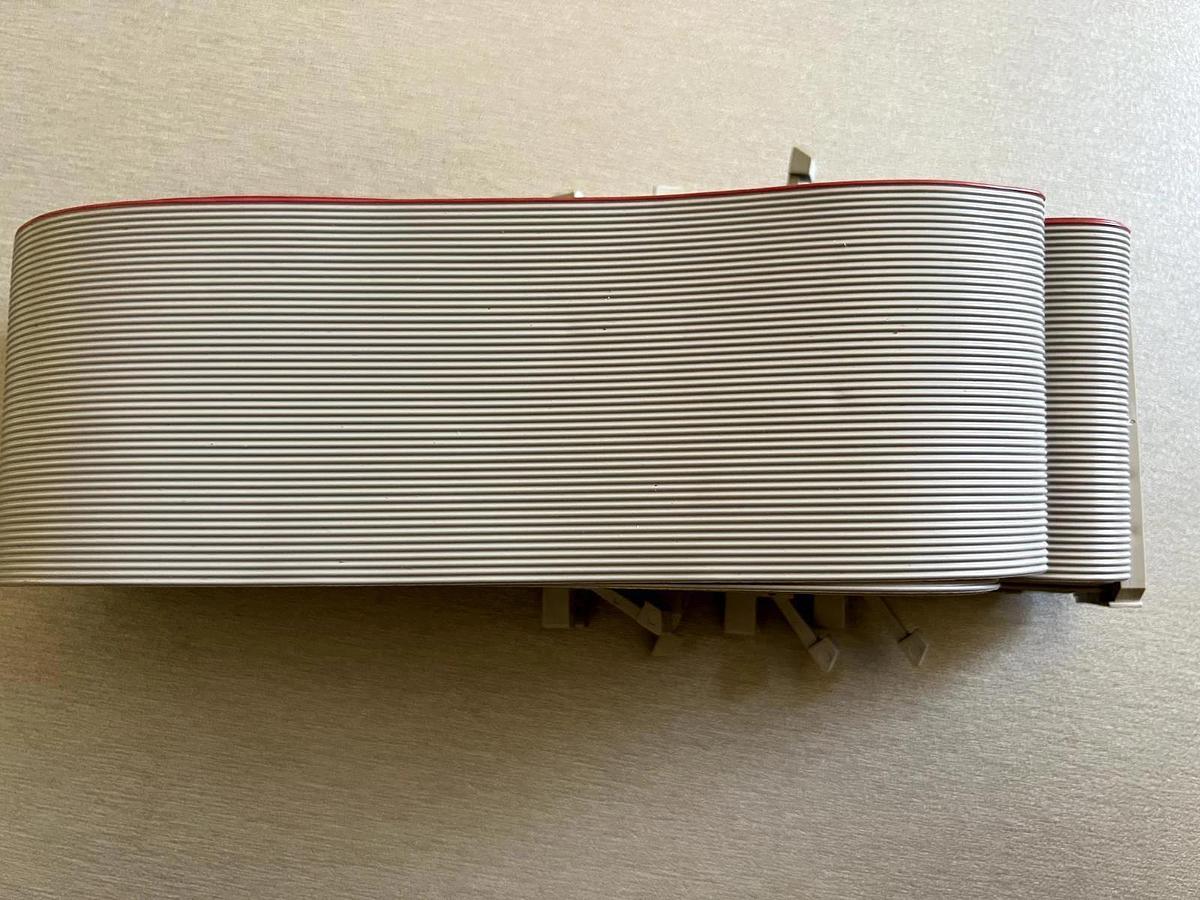 Used SVG VTR Ribbon Cable P/N: 601348-01 ASSY, HRNS, DWR Status 50 Pin, Used