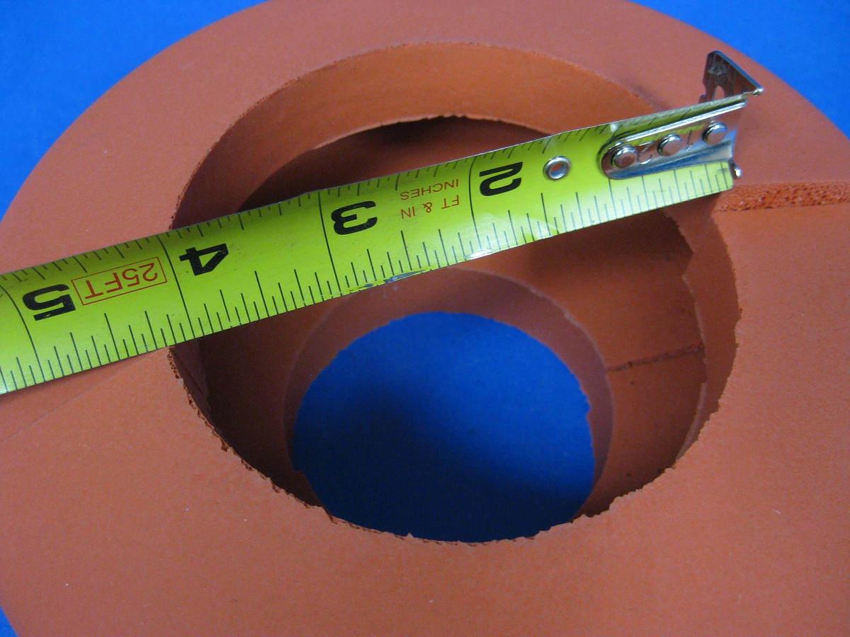 Used MKS HPS 4520-0017 Heater Jacket Flange Insulator for  NW50 + Double Claw Clamps