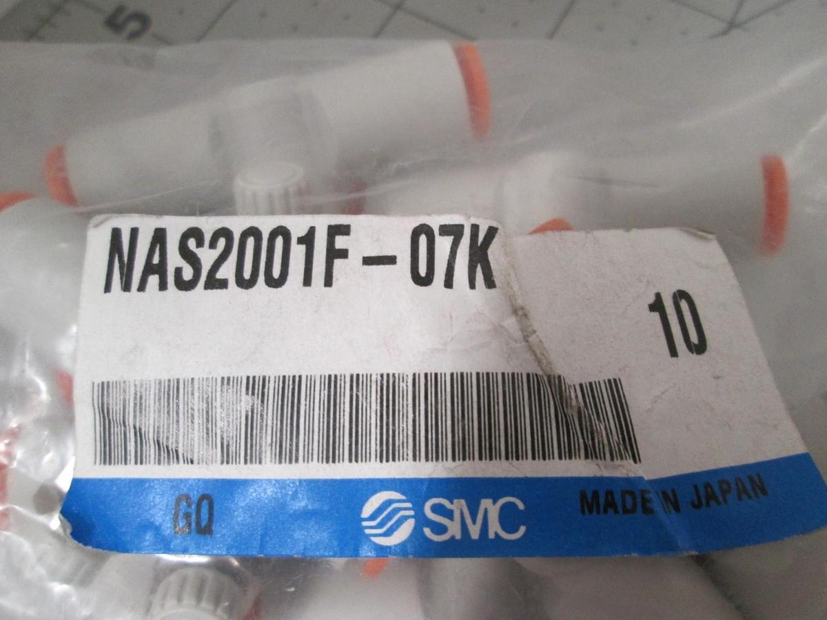 SMC, NAS2001F-07K, Flow Control Valve, New, Lot of 10