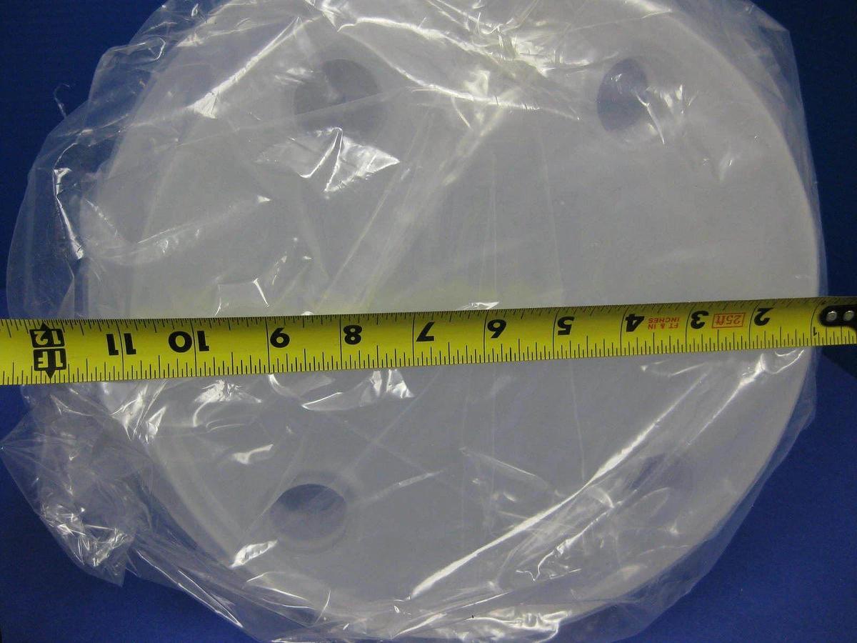 Used TEL Tokyo Electron Quartz Pedestal Base for DV40 2105-221882-51, New