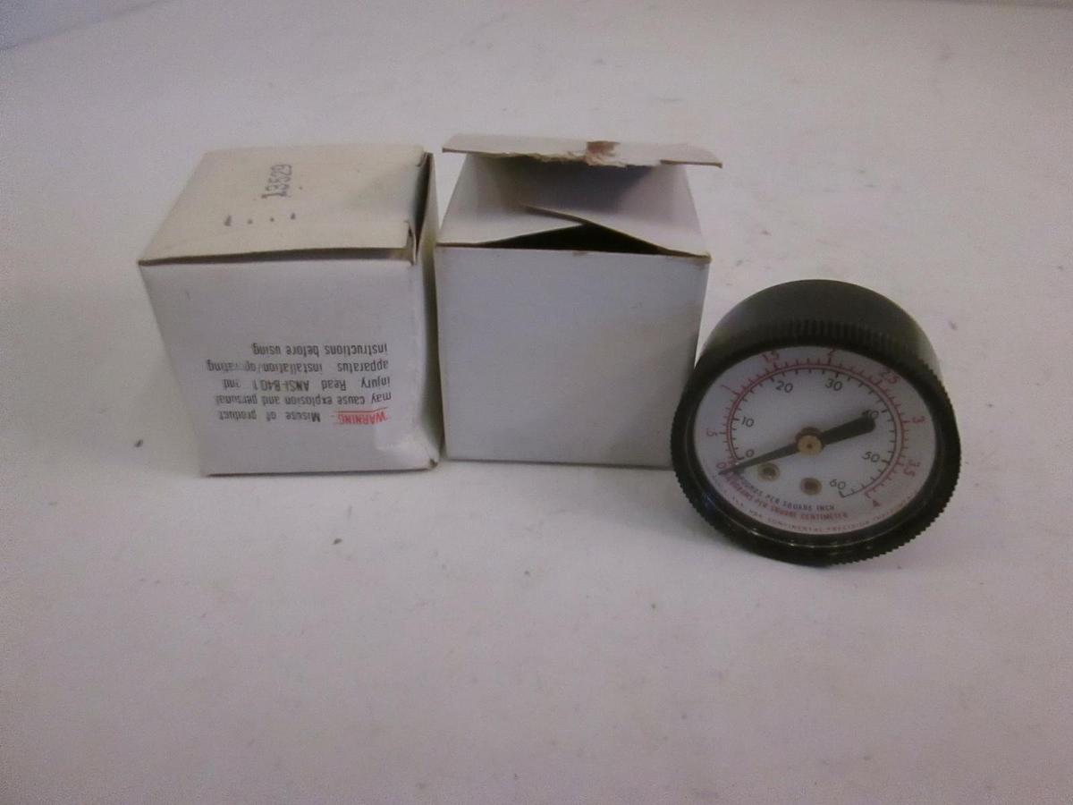 CPI, 13529,Pressure Gauge, 0-60 PSI, 0-4kPa, NIB, Lot of 2
