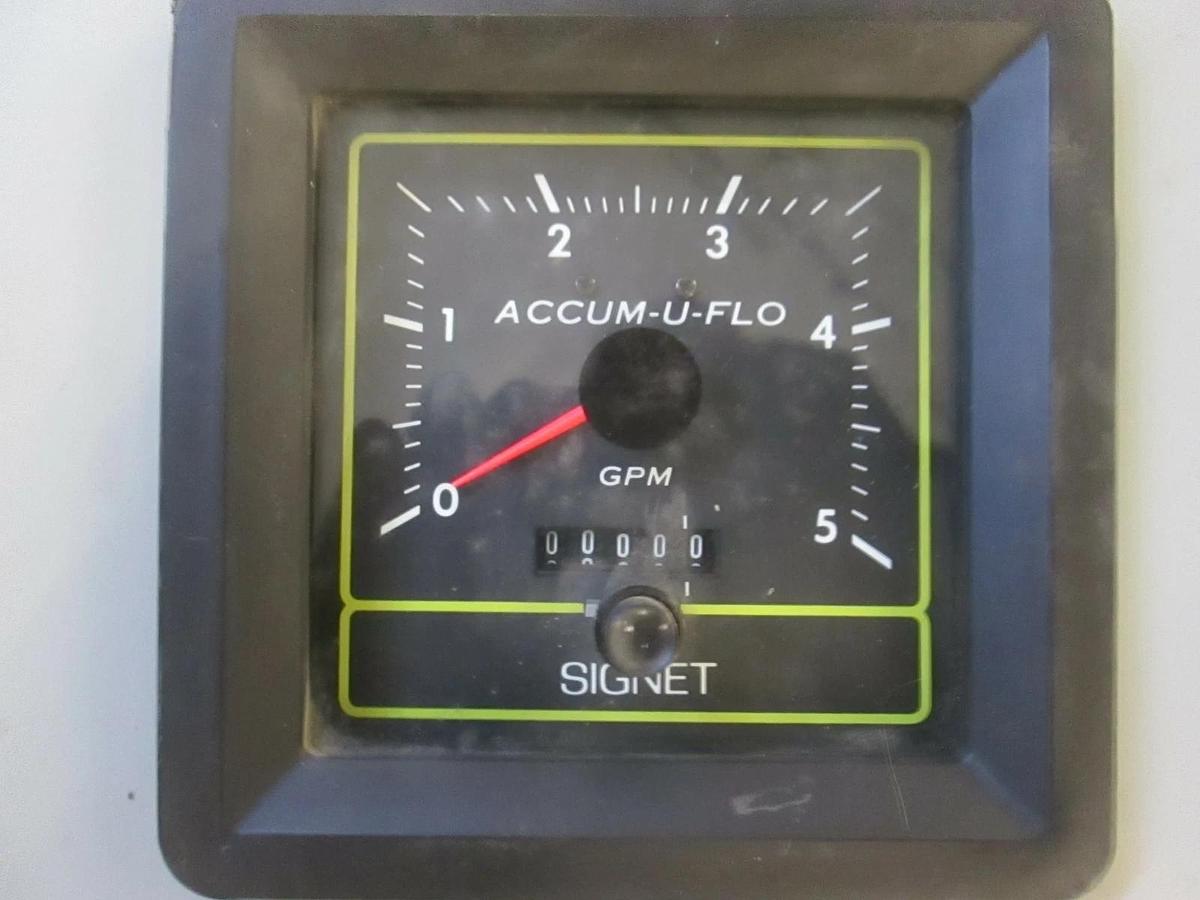 Used Signet di Water Flow Sensor, and Readout Assy, MK508.3-2, Used