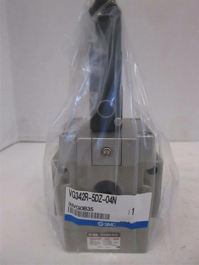 Used SMC VG342R-5DZ-04N Solenoid Valve Assy w/ V0307-5DZ, Used