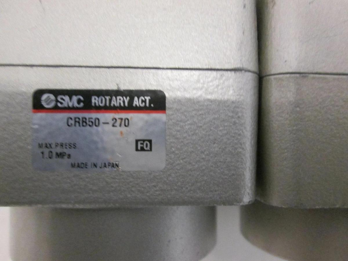 Used SMC, CRB50-270, Rotary Actuator, Used, Lot of 2
