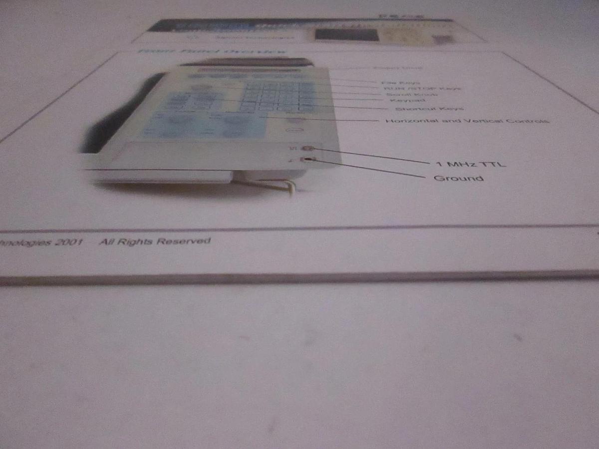 Used Agilent Tech Quick Start/ Installation Guide for Series 1680, Used
