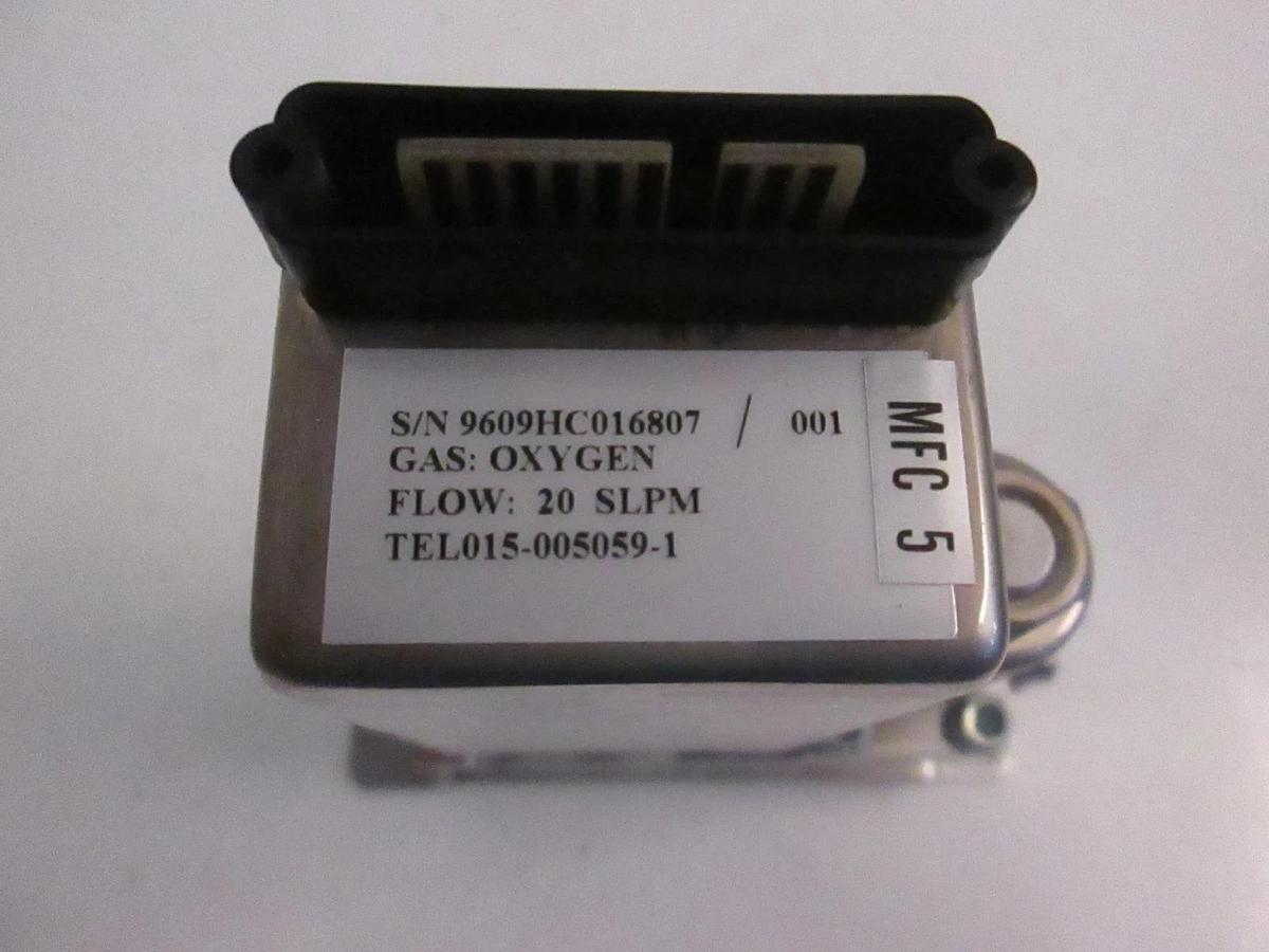 Used Brooks 5964, Mass Flow Controller, MFC, Gas: O2, 20 SLPM, 1/4" VCR, Used
