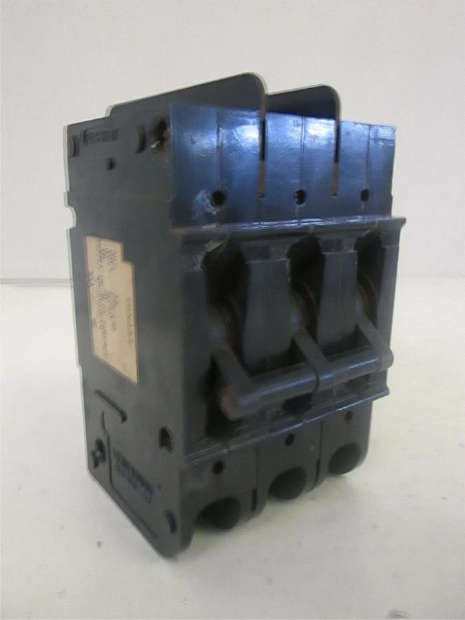 Used Heinemann, 3 Pole Circuit Breaker 15A, CD3-A8-L, Used
