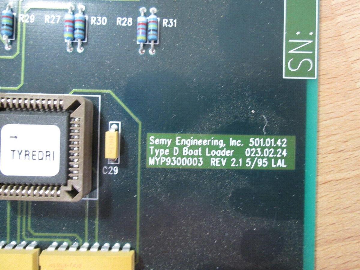 Used Semy Engineering, Type D boat loader pcb MYP9300003 501.01.42 023.02.24