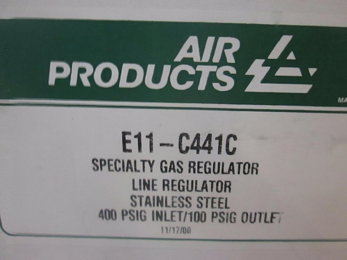 Used Air Products, Gas Regulator, E11-C441C, New
