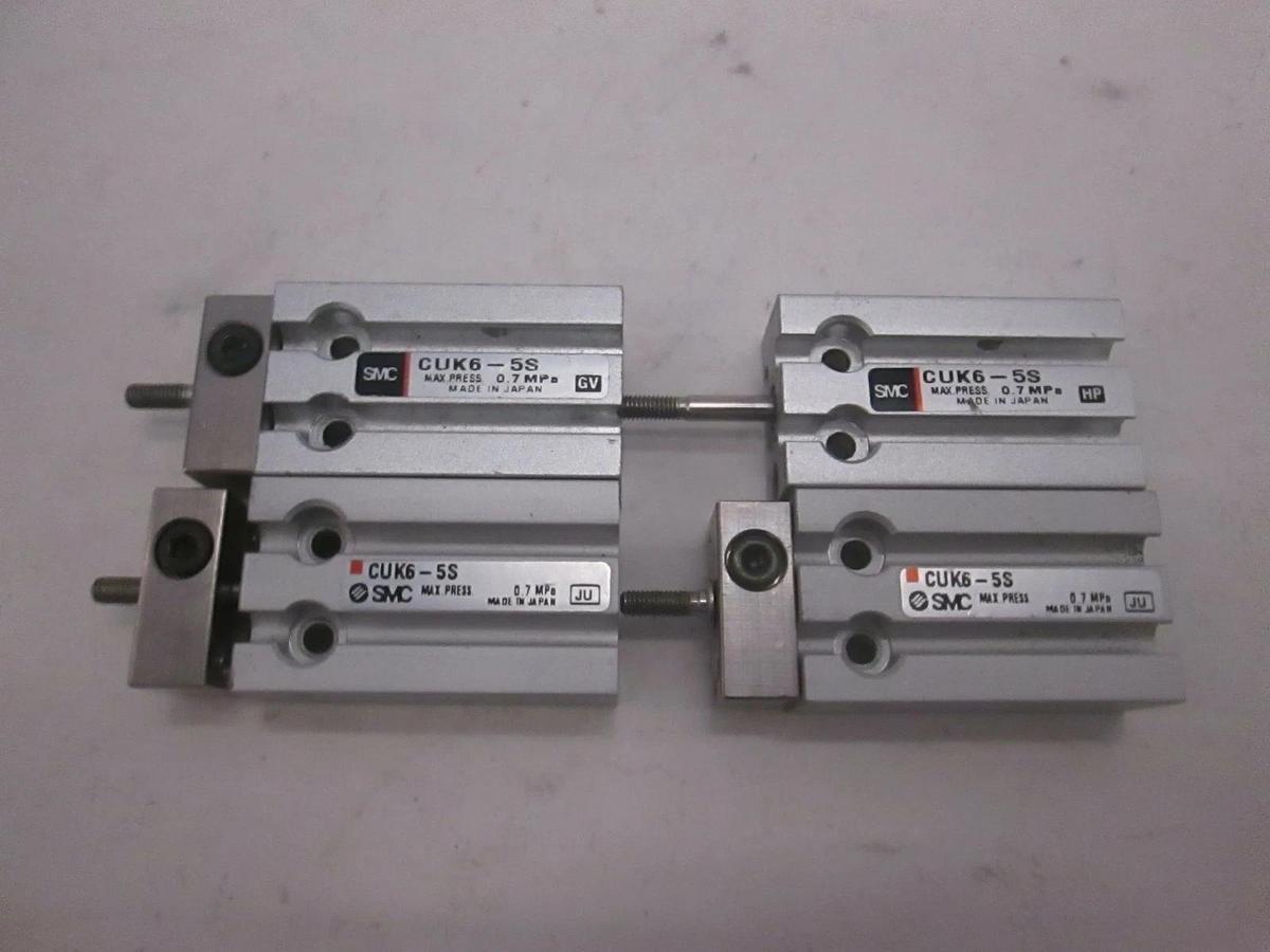 Used SMC, Slide Table, CUK6-5S, Used, Lot of 3