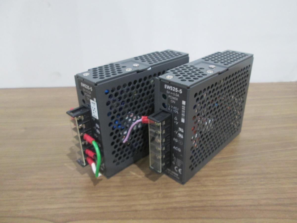Used Lambda, EWS25-5, Power Supply, 5V, Used, Lot of 2