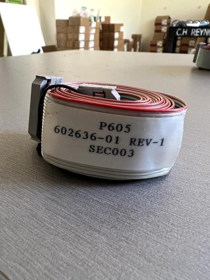 Used SVG VTR Ribbon Cable P605 602636-01 REV-1 SEC003