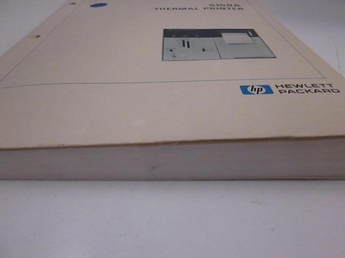 Used HP 5150A Thermal Printer, Operating and Service Manual, Used