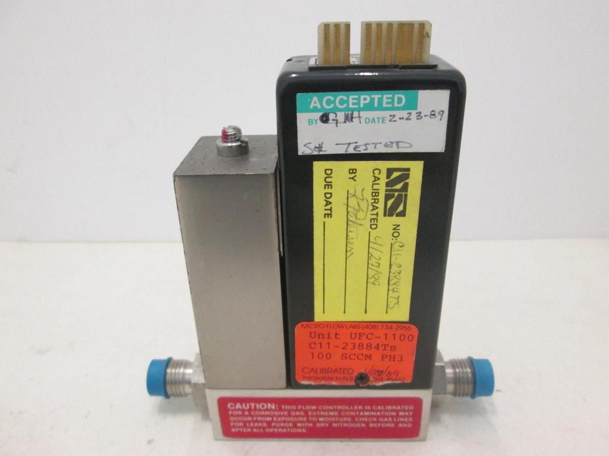 Used Unit UFC-1100, Mass Flow Controller MFC, 15%PH3.SiH4, 200 SCCM, Used