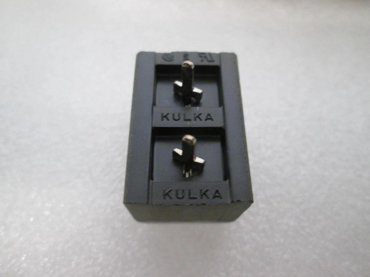 Kulka, 119-7081, 2 Position Single Row Terminal Barrier, New, Lot of 25