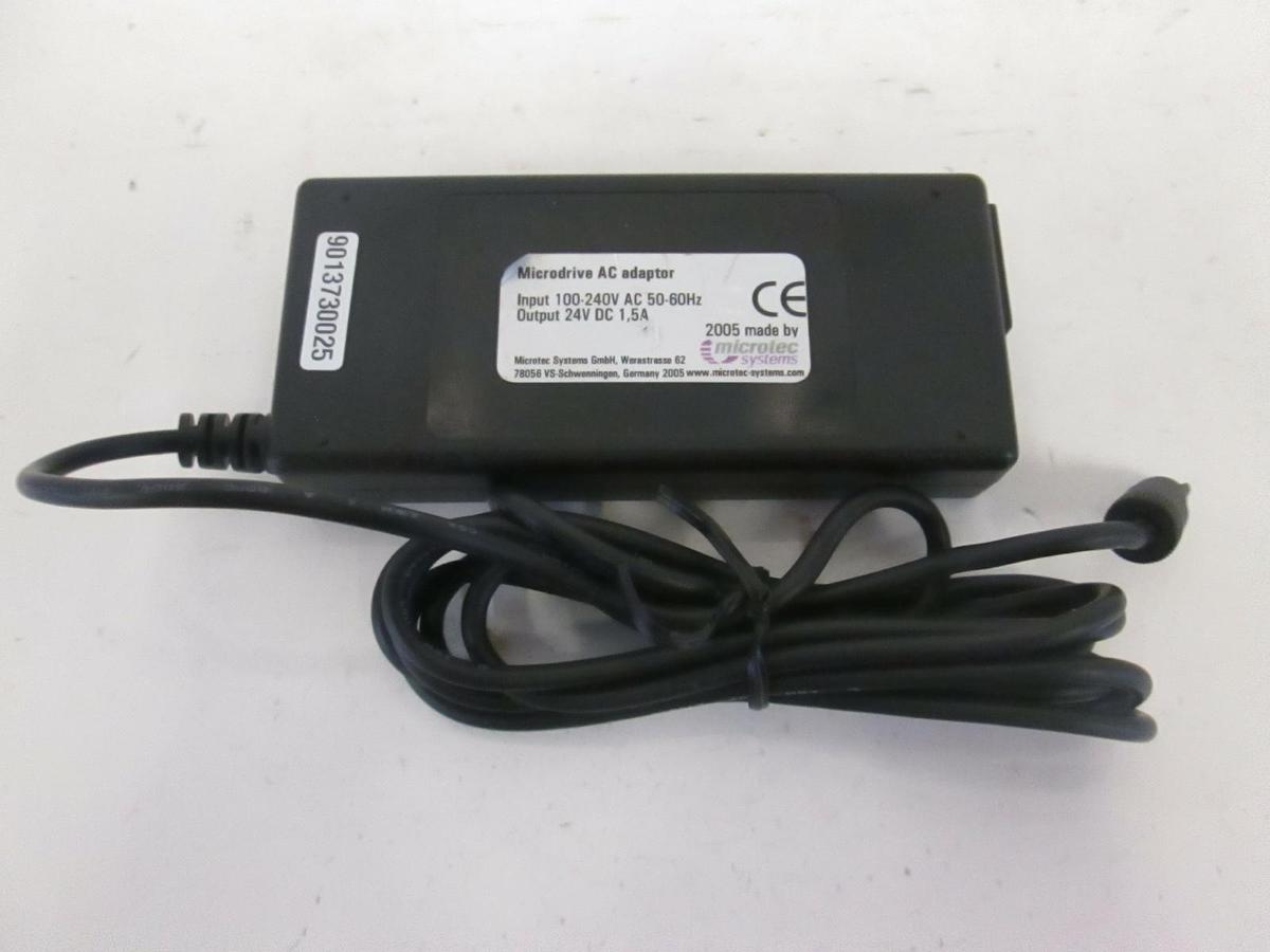 Used Microdrive, 50-60Hz, 100-240V IN, 24V Out, AC Adaptor, Used
