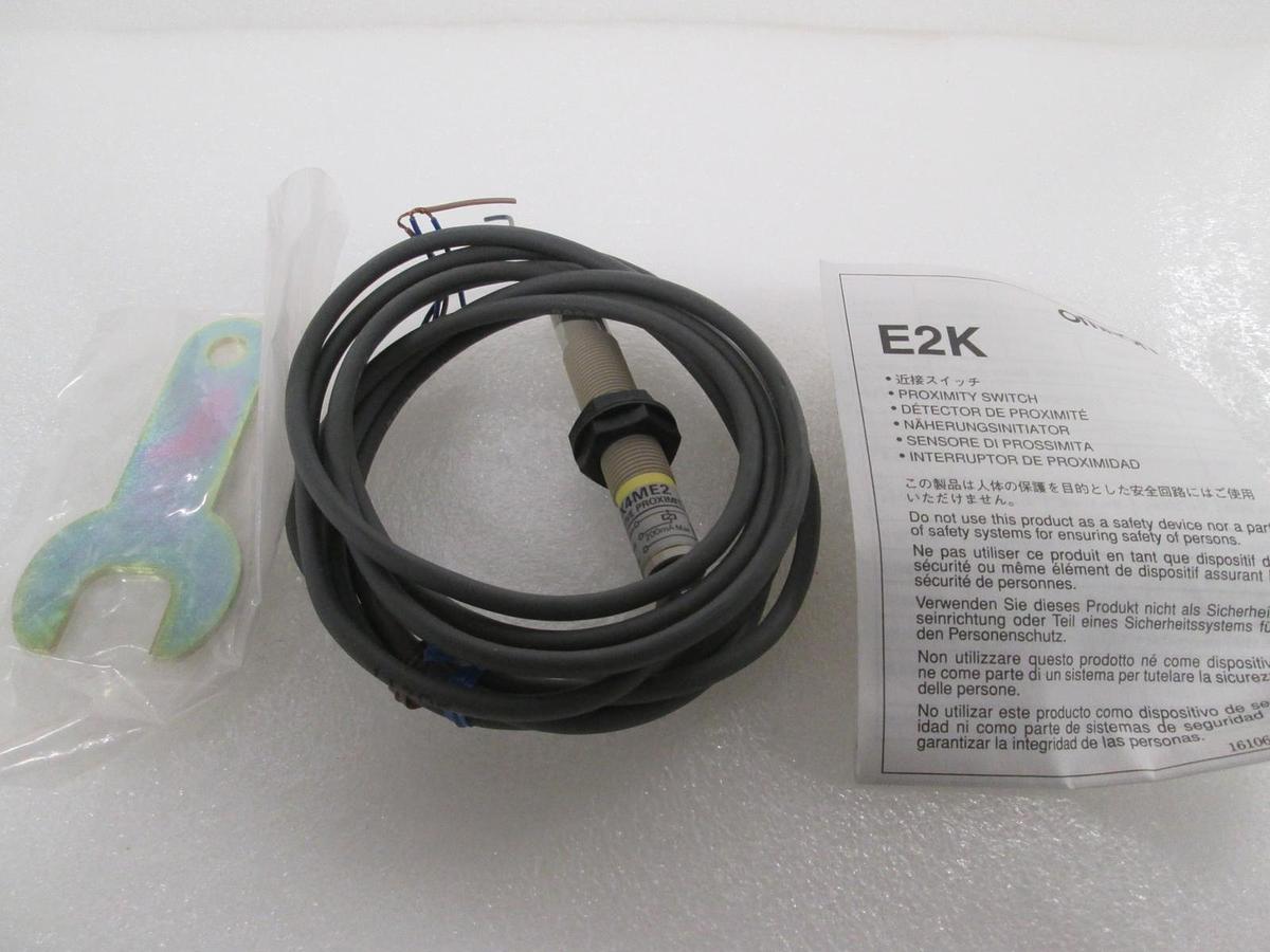 Used Omron, E2K-X4ME2, Capacitive Proximity Sensor, New
