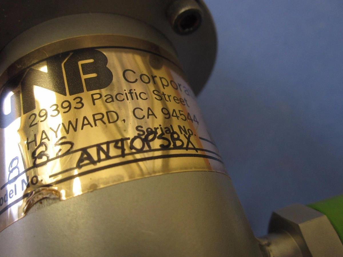 Used GNB Corporation 1-1/2" Right Angle Valve AN40-PSBX, NW-40, Used