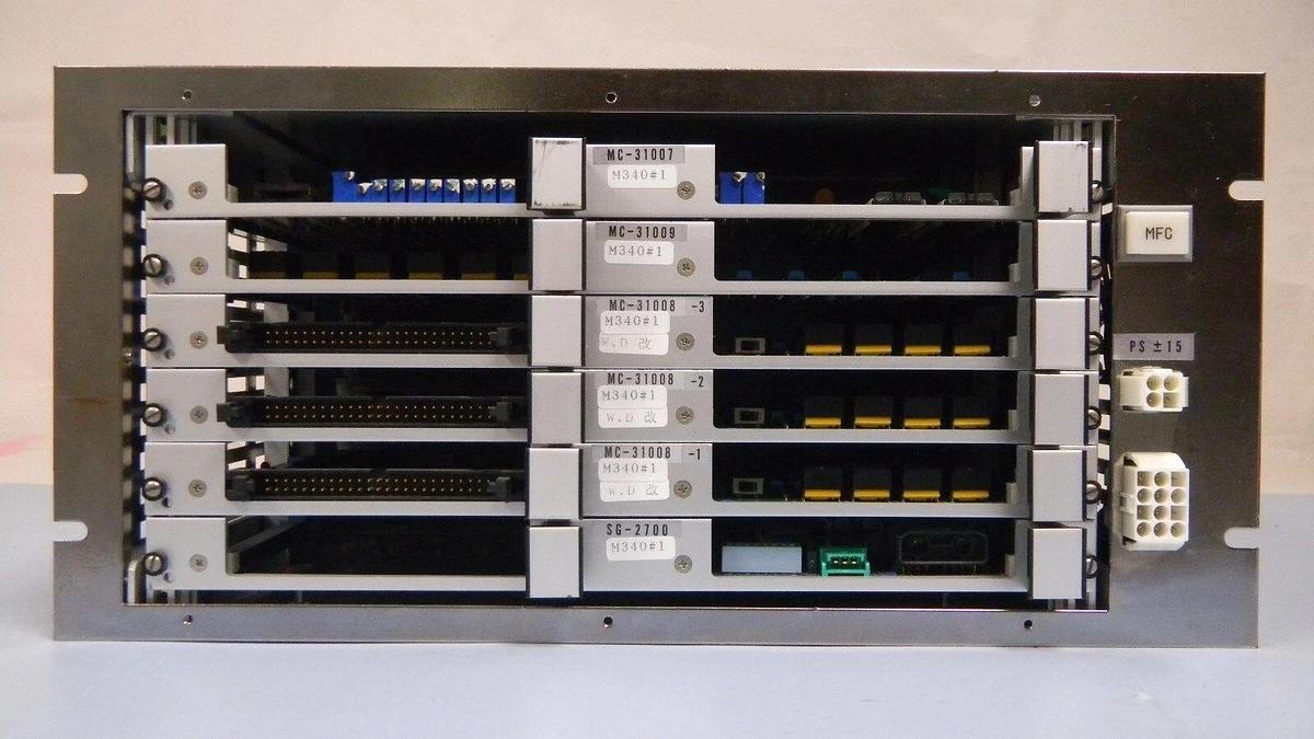 Used TEL Tokyo Electron Limited, Model 340CX, M340-CVD Gas System Ctrl Unit, Used