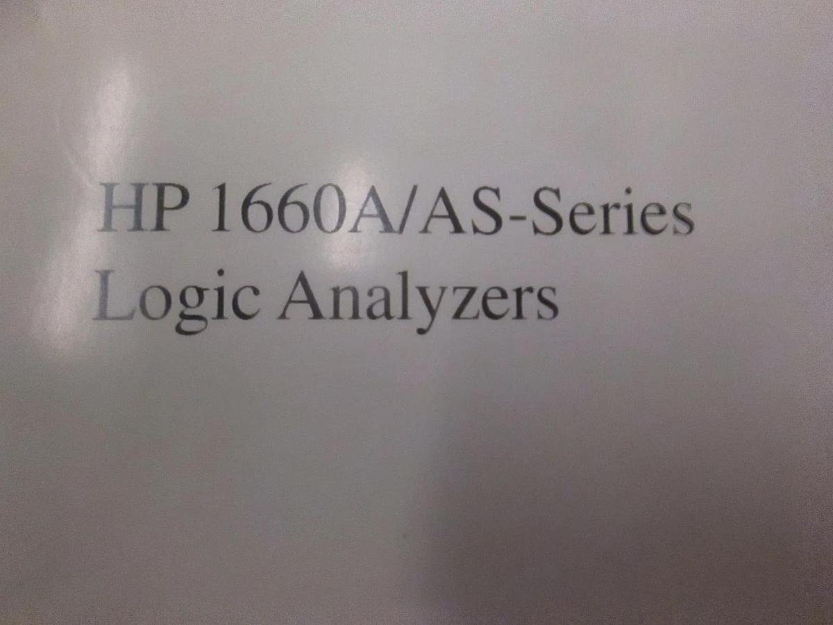 Used HP 1660A/AS-Series Logic Analyzers Programmers Guide, Used