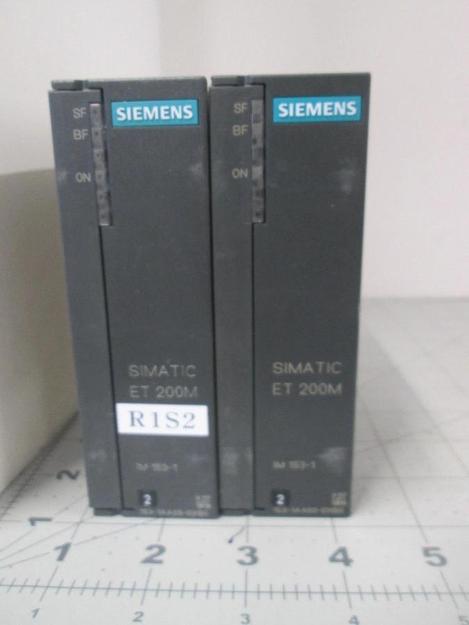 Used Siemens, Simatic S7, 6ES7 153-1AA03-0XB0, Used, Lot of 2