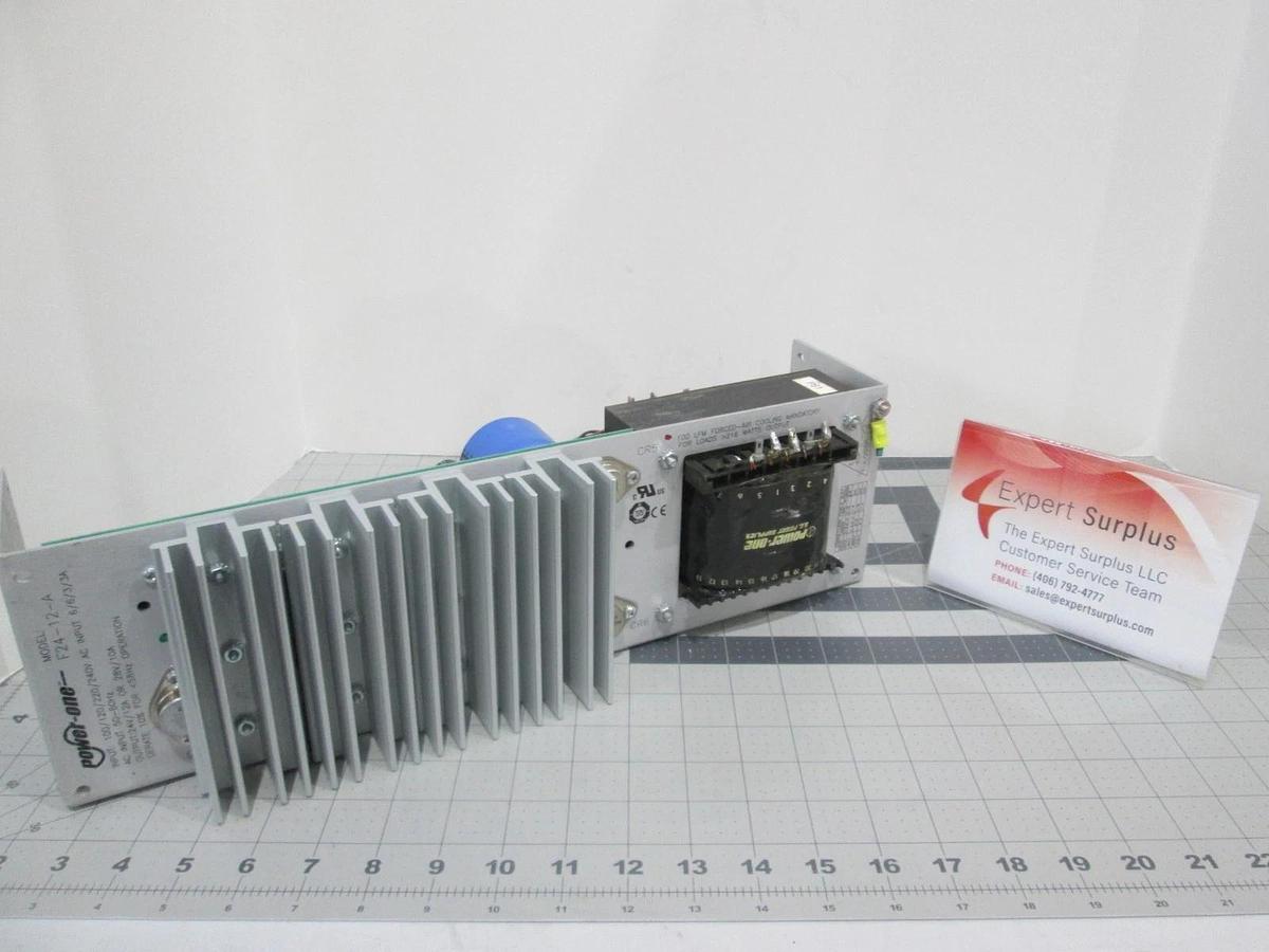 Used Power One, F24-12-A, Power Supply, Input 100/120/240V, 50/60Hz, Used
