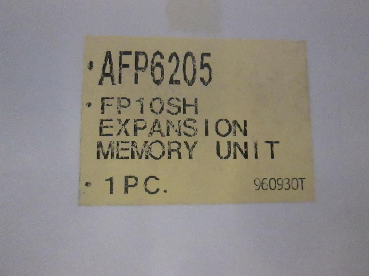 NAIS, FP10SH Expansion Memory Unit, AFP6205, New