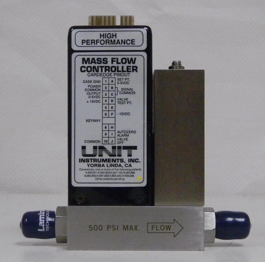 Used Unit UFC-1200A Mass Flow Controller, Gas- SiH2CL2, Range- 500 SCCM, Used