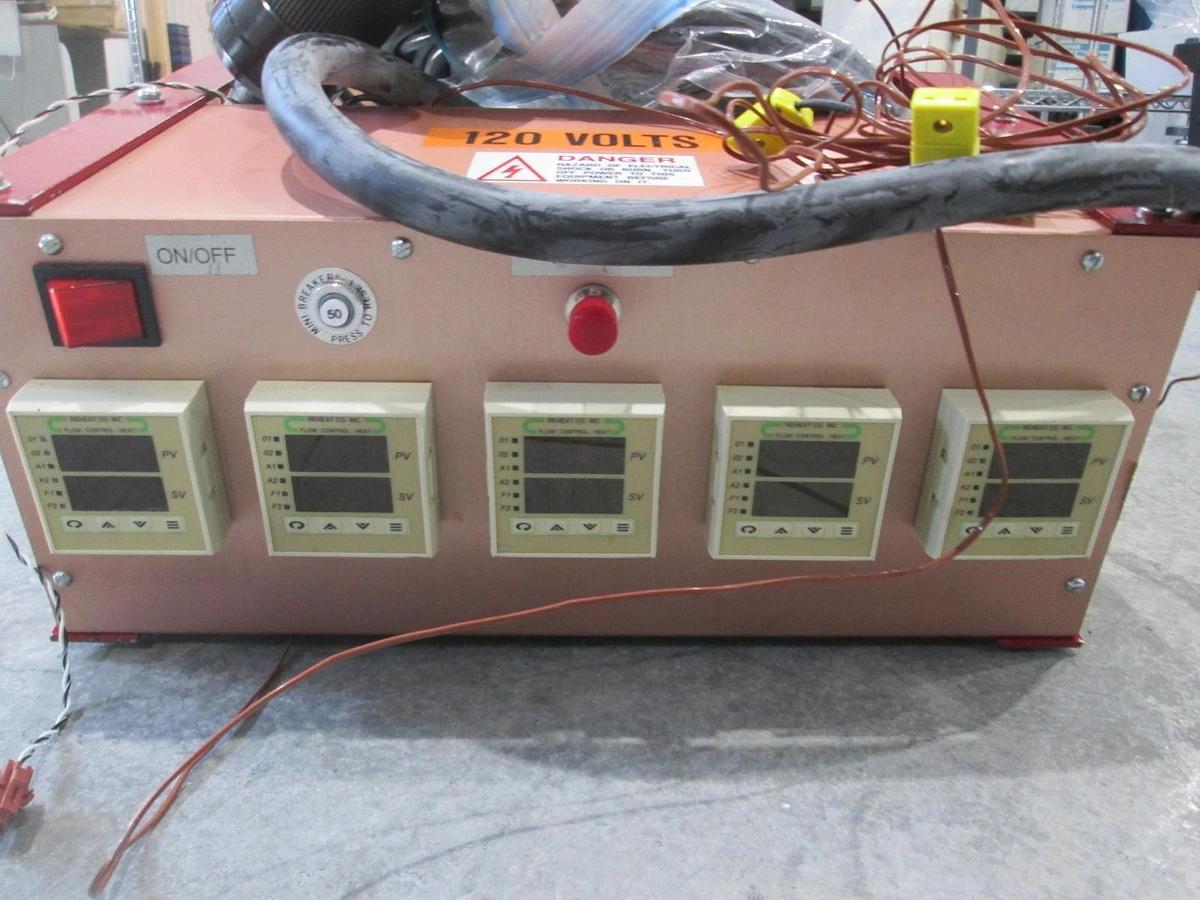 Used Reheat Co. Inc., AE0-000-084, 5 Zone Controller, 120V, Used