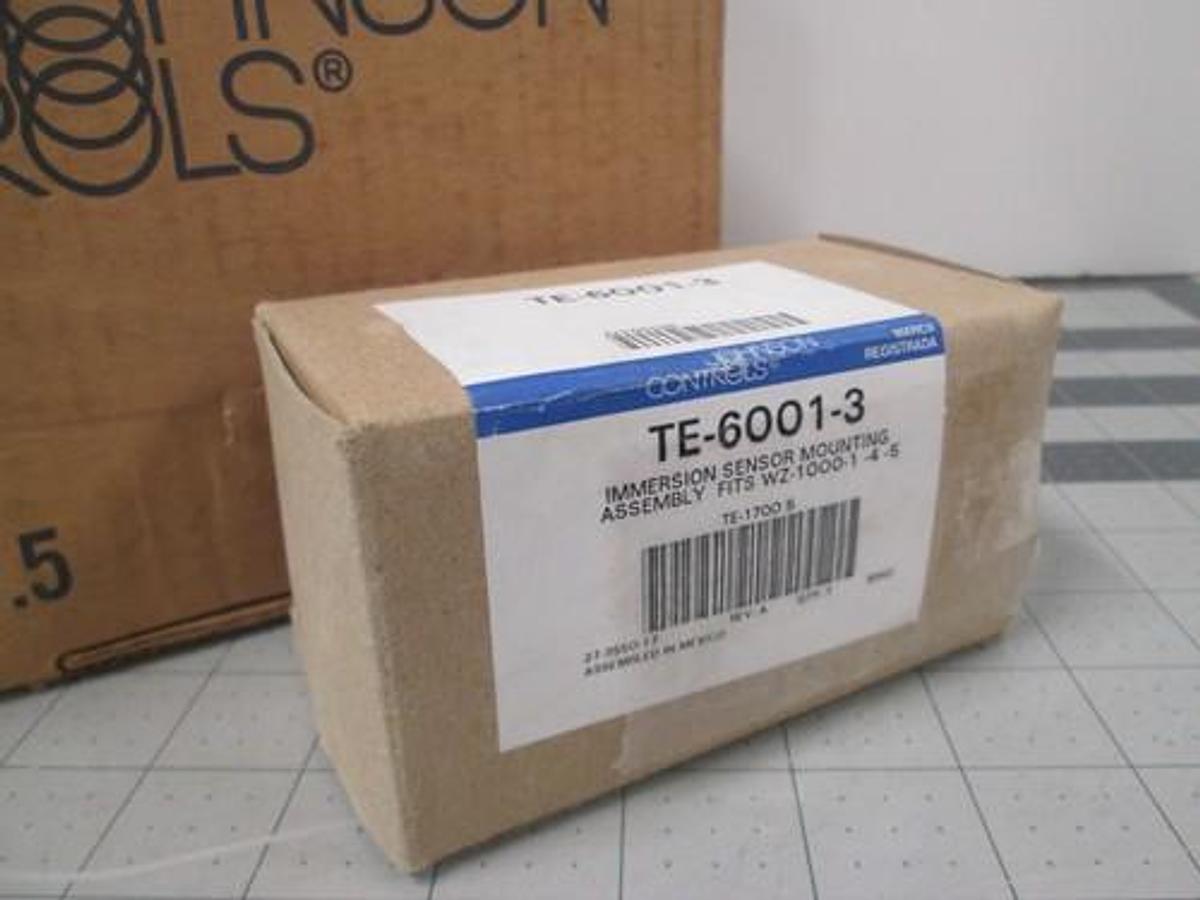 Used Johnson controls, TE-6001-3, Immersion Sensor Mounting Assy, New, Lot of 8