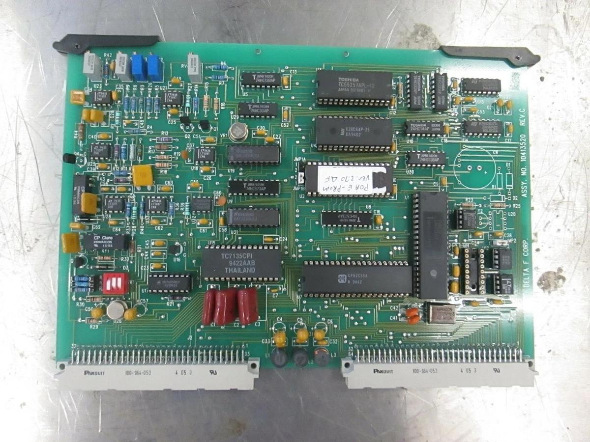 Used Delta F PCB Assy, 10413520, Used