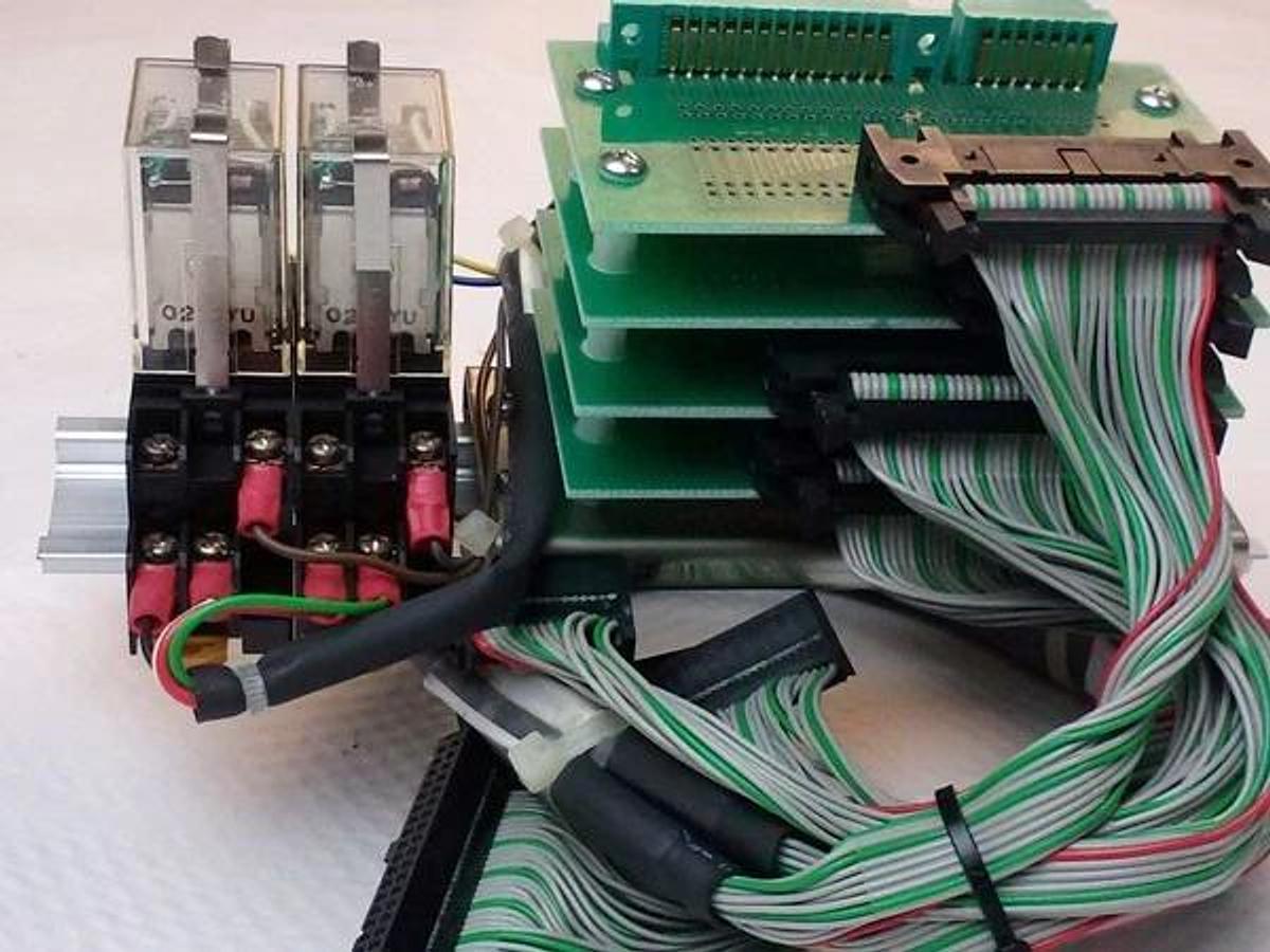 Used TEL Tokyo Electron Gas Box Interconnect Alarm, Used