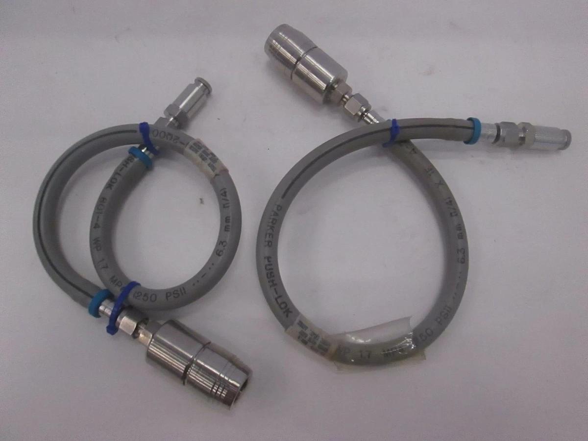 Used Parker Push-Lok, 95-3779, Water Hose Assy, Scope Inlet, Used, Lot of 2