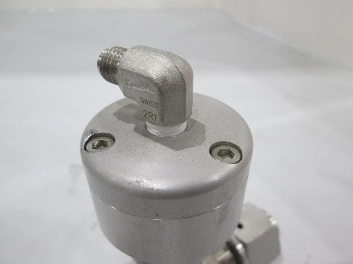 Used Swagelok, SS-8BK-V19WL-1O, Pneumatic Valve, Used