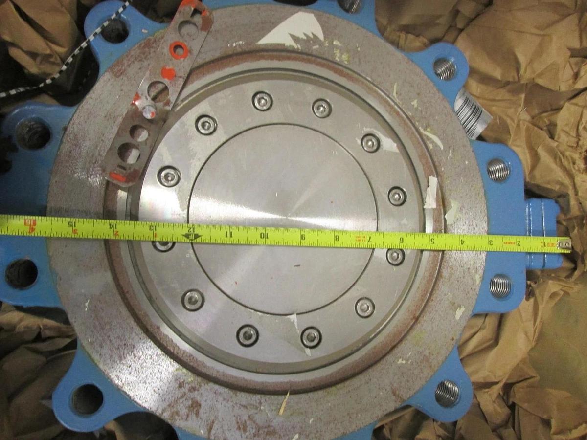Used Max Seal, Butterfly Valve, High Performance, Body 150, Stainless Steel, Used