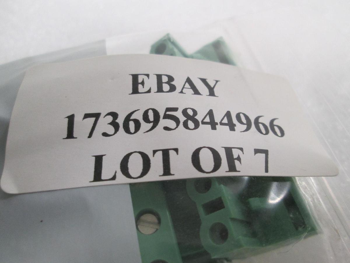 Phoenix Contact, Conn, RCPT, PWR, STR, 6/C, New, Lot of 7