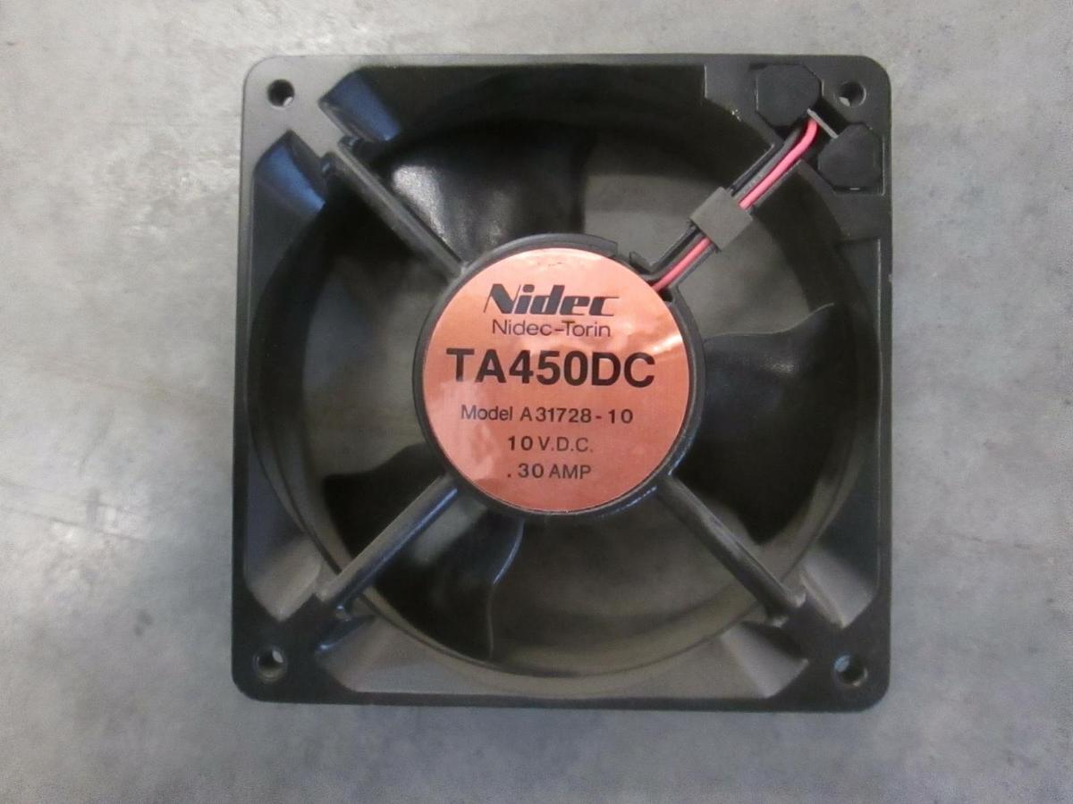 Used Nidec- Torin TA450DC, A31728-10, Cooling Fan, .30A, 10 VDC, Used