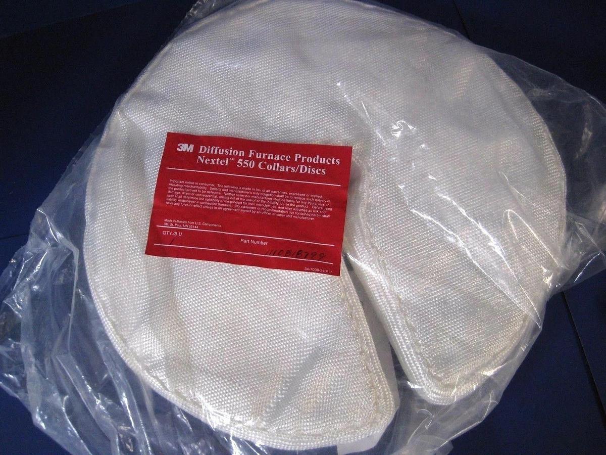 3M Nextel Diffusion Furnace Thermal Disc, Size 14.5" Diameter, 1" Thick, New