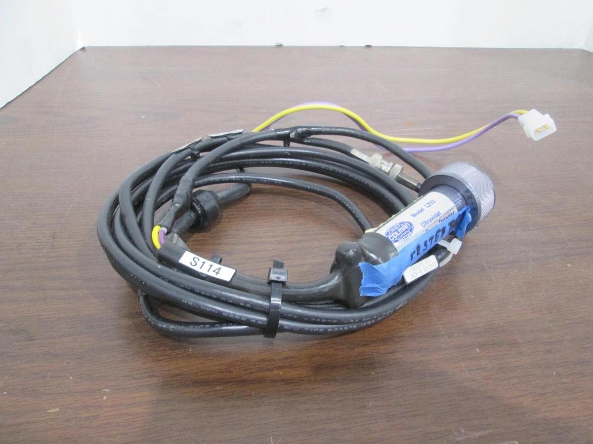 Used Colman, Model 1293, Ultraviolet Flame Detector w/ Connector Cables, Used