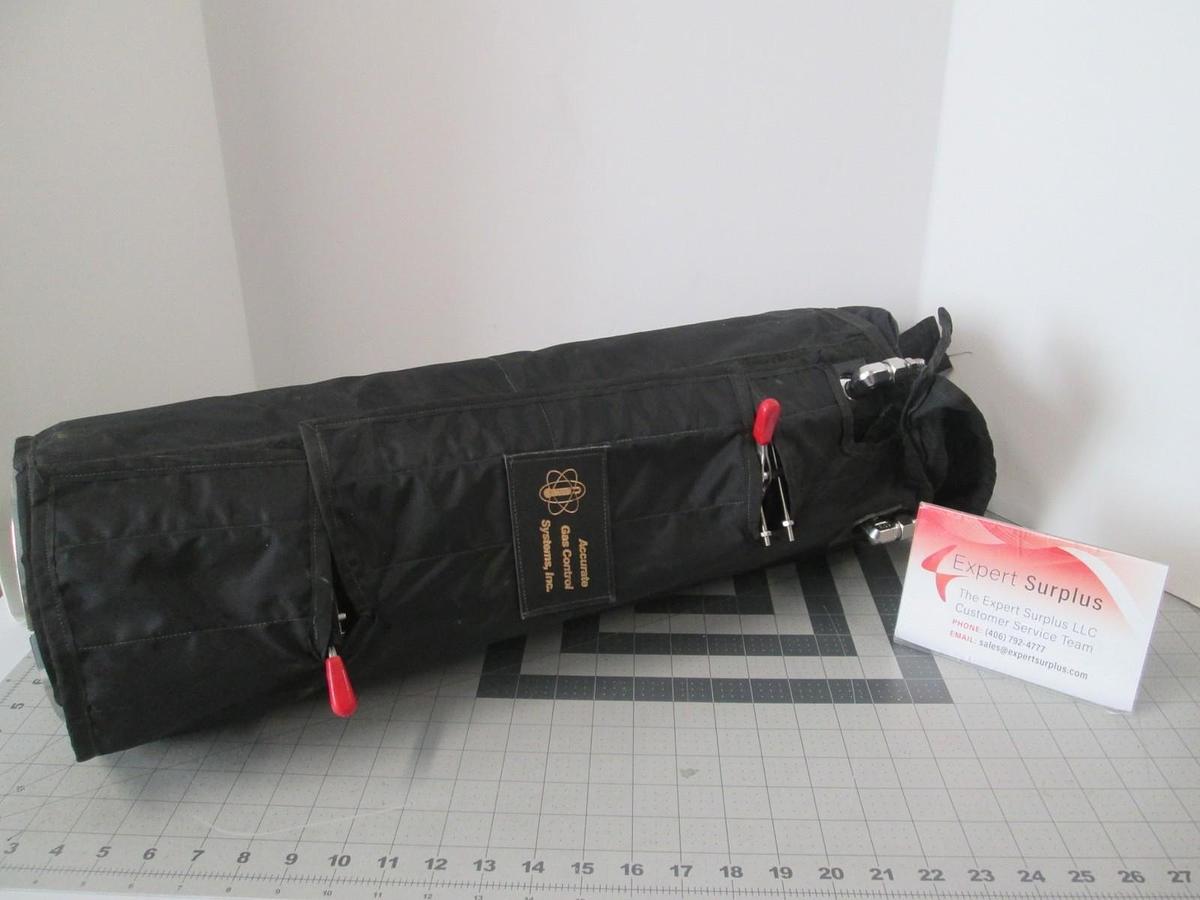 Accurate Gas Control Systems Insulation Blanket for Gas Bottle, 23" L x 7" ID
