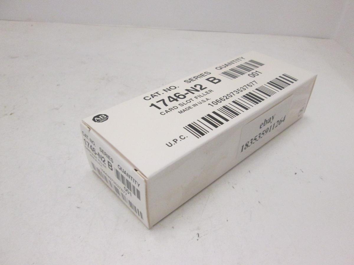 Allen Bradley, 1746-N2 V, PLC SLOT FILLER MODULAR CARD, New