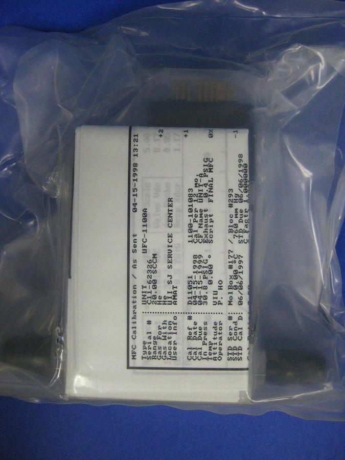 Used Unit UFC-1100A Mass Flow Controller, He, 20 SCCM, Refurbished